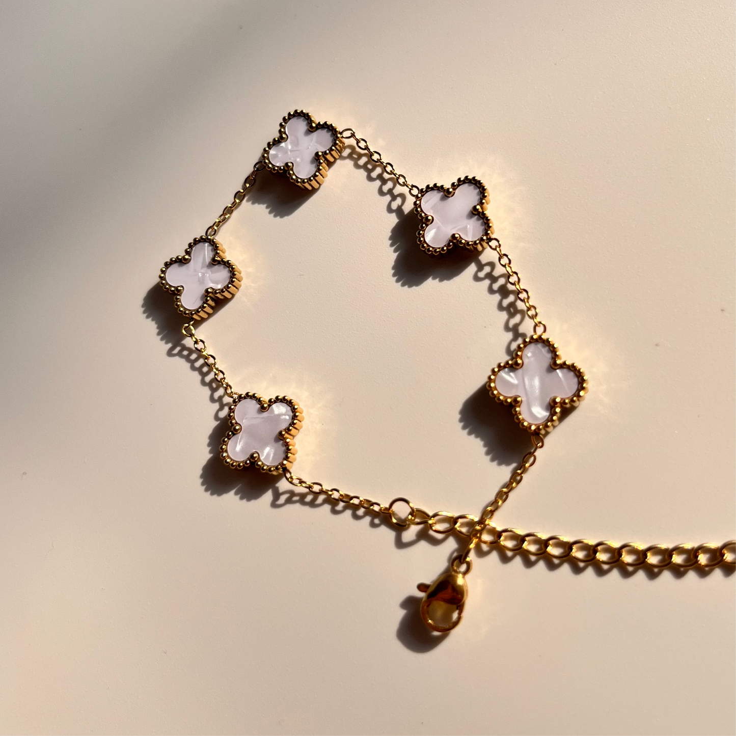 White clover bracelet