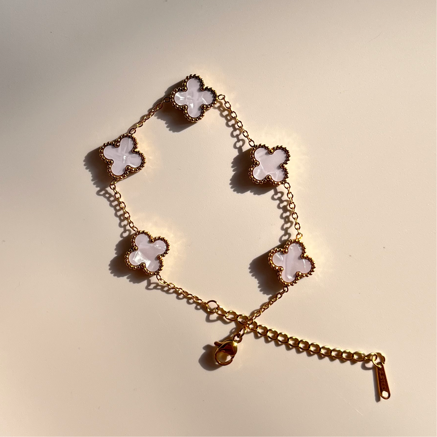 White clover bracelet