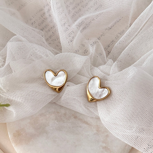 Heart shaped earrings