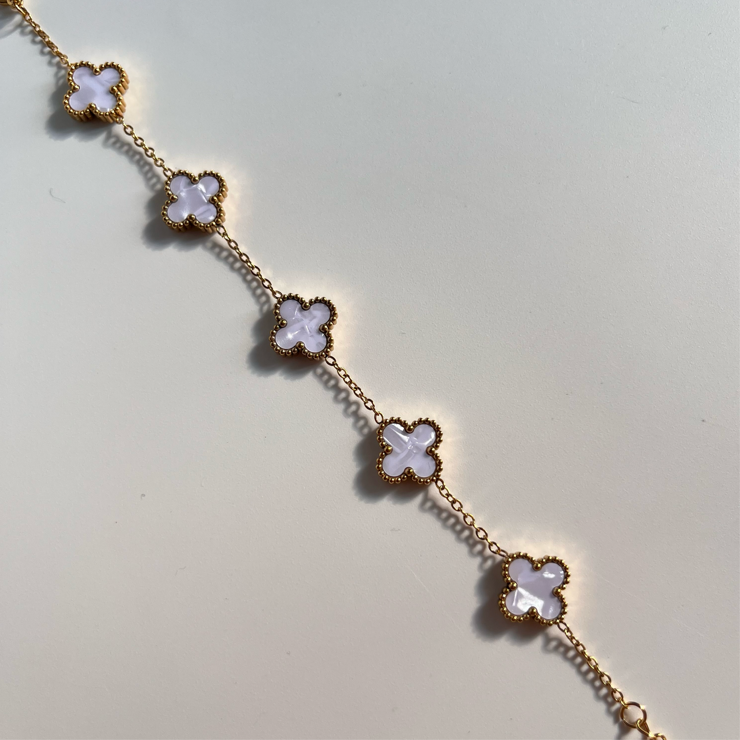 White clover bracelet